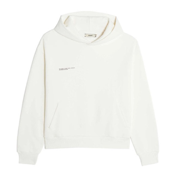 Pangaia Lightweight Recycled Hoodie In Off-White